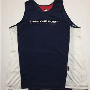 ❌SOLD❌ 90s Tommy Hilfiger Tank Top Spell Out Sz L